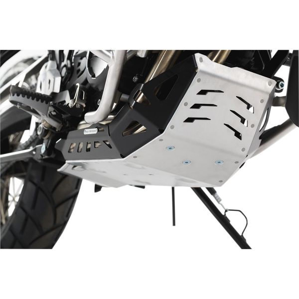 Proteggi motore SW-MOTECH Scarpa nera in alluminio BMW F650GS/F700GS/F800GS (08-19)