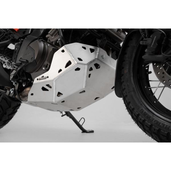 Proteggi motore SW-MOTECH Suzuki V-Strom 1050 scarpa in alluminio (19-23)
