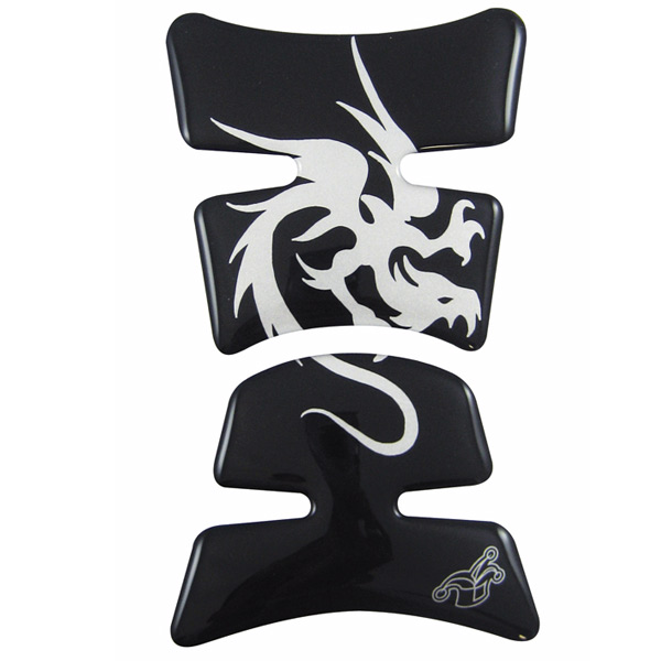 Accessori moto MAD Flydrag Argento Nero