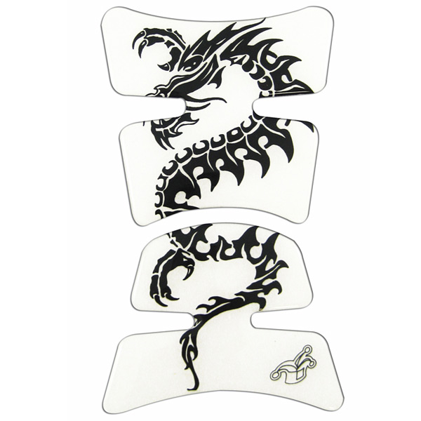 Accessori moto MAD Skeletdrag Nero Trasparente