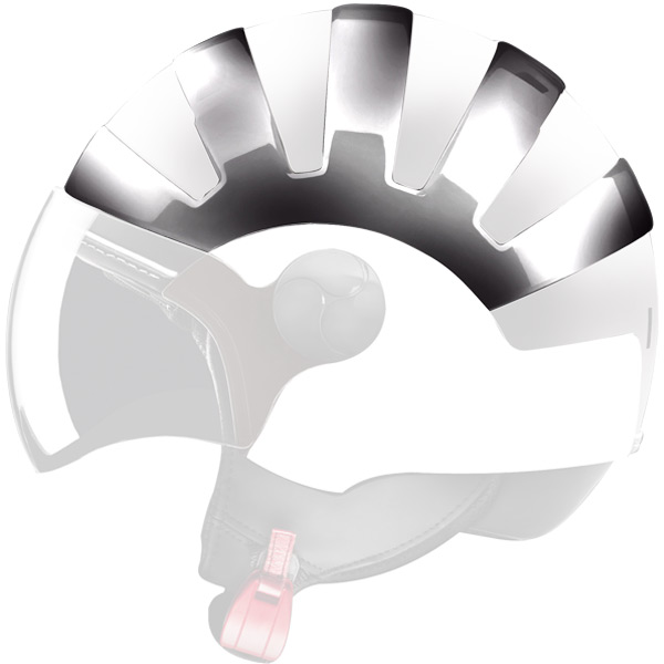 Accessori per casco moto IDI Cover Miroir Chrome