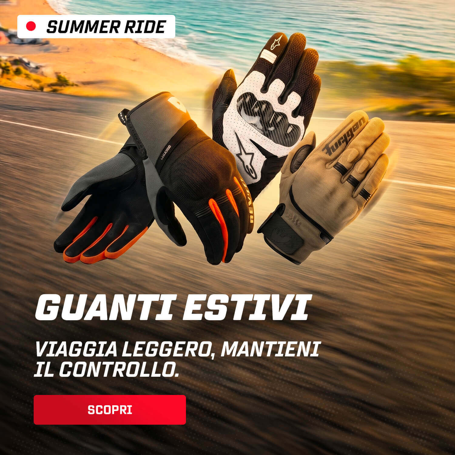 Guanti estivi