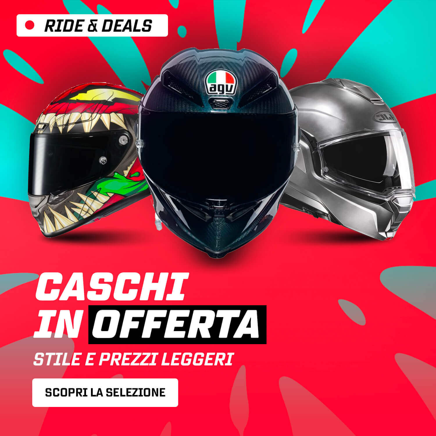 Caschi in offerta
