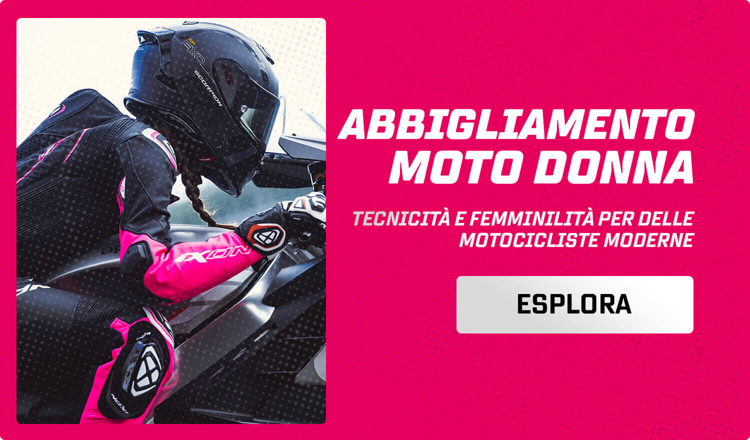 Abbigliamento moto donna