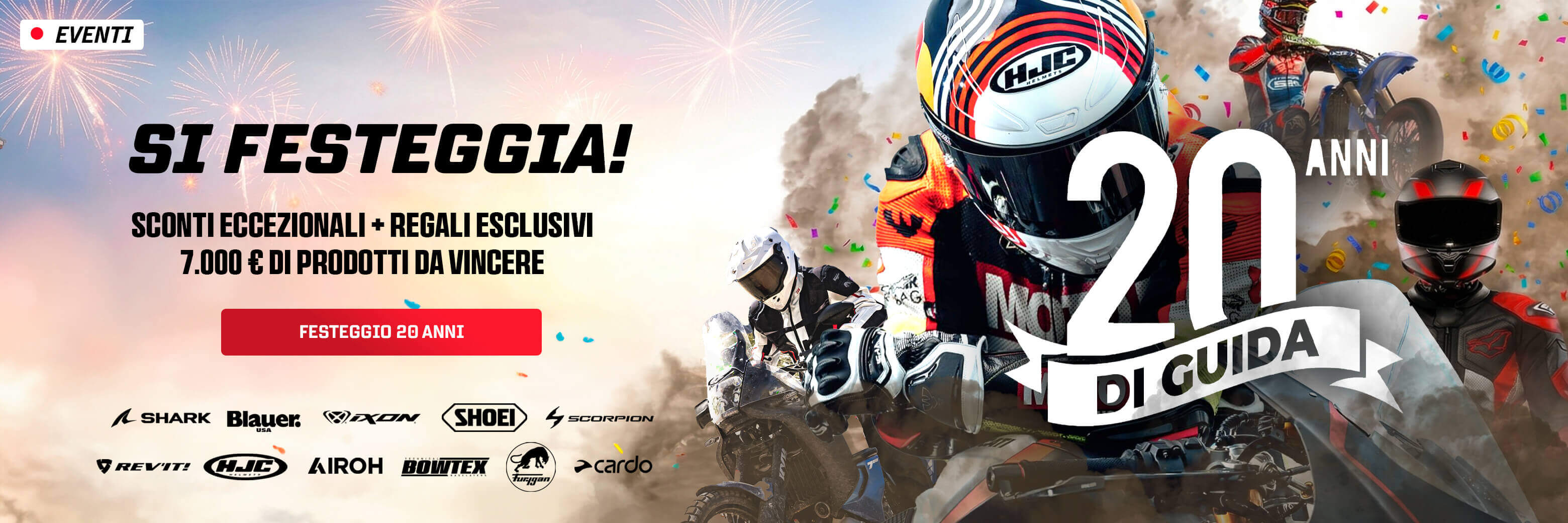 20 anni di guida: si festeggia!