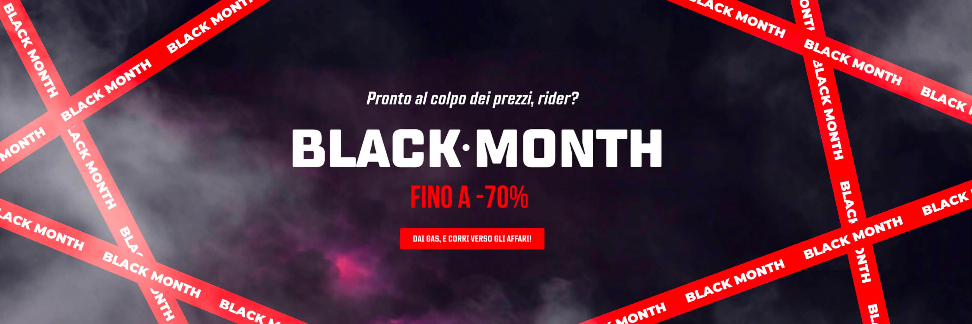 Black Month fino a -70%
