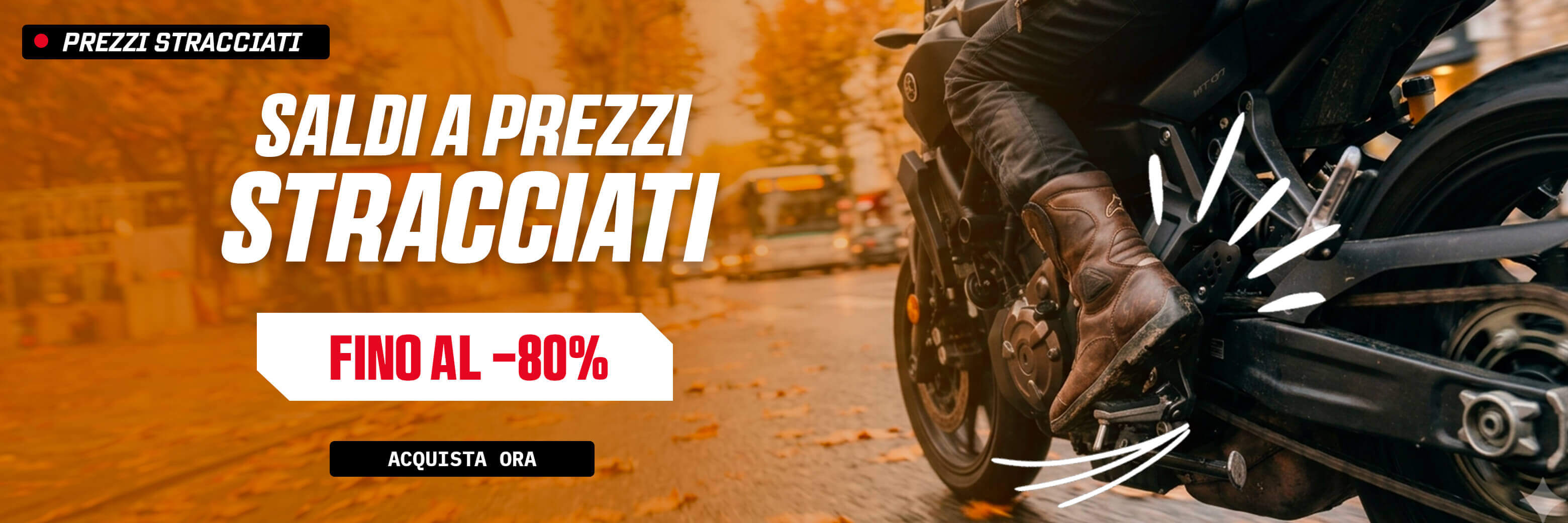Saldi a prezzi stracciati fino al -80%