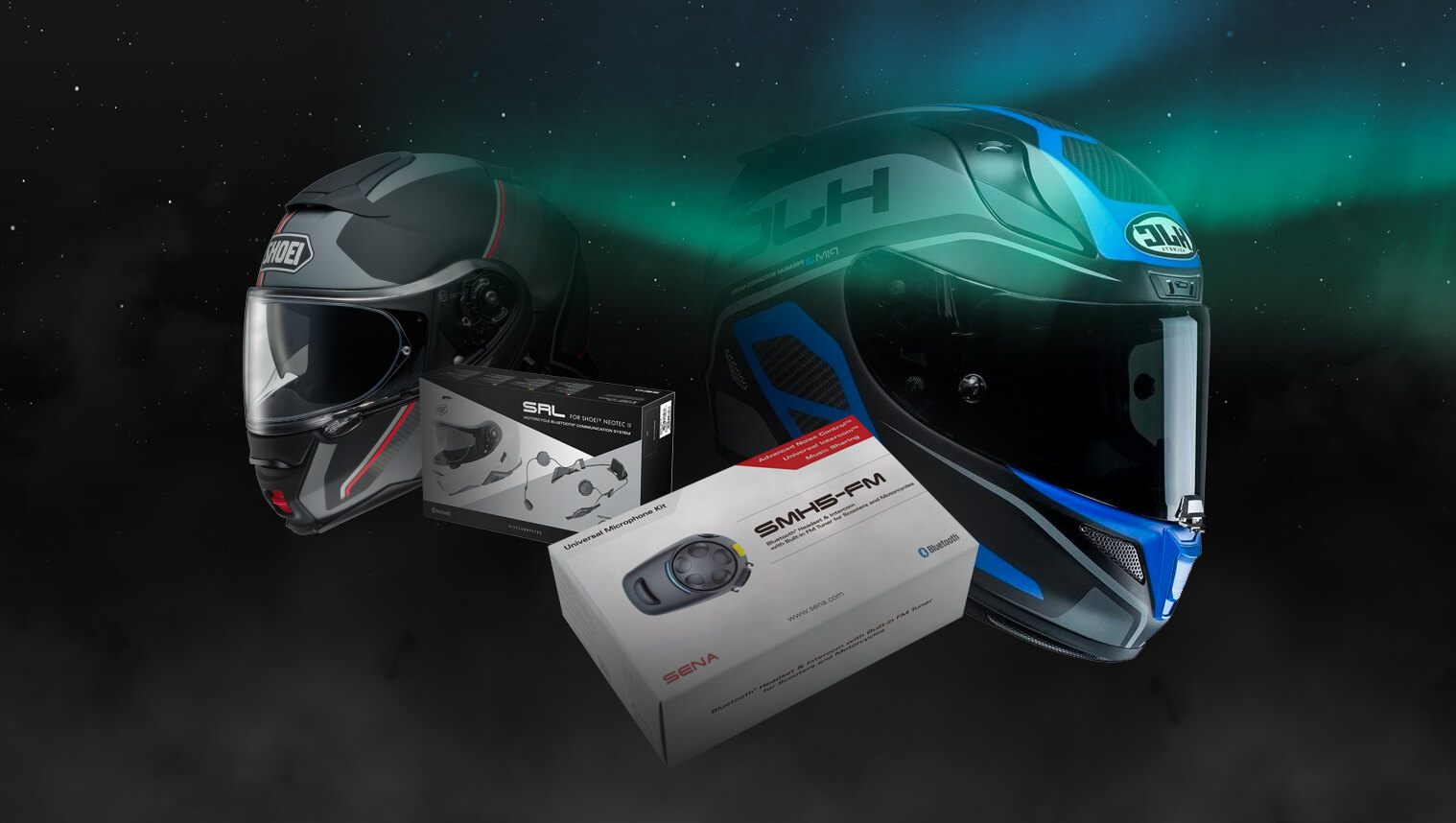 Pack caschi + kit Bluetooth