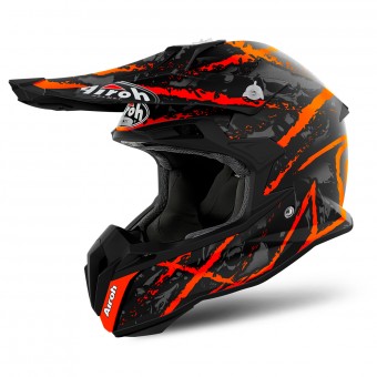 Cross Airoh Terminator Open Vision Carnage Orange