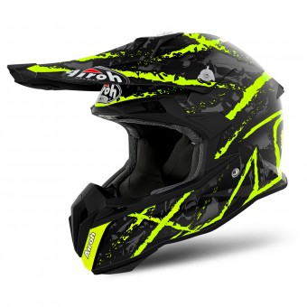 Cross Airoh Terminator Open Vision Carnage Yellow
