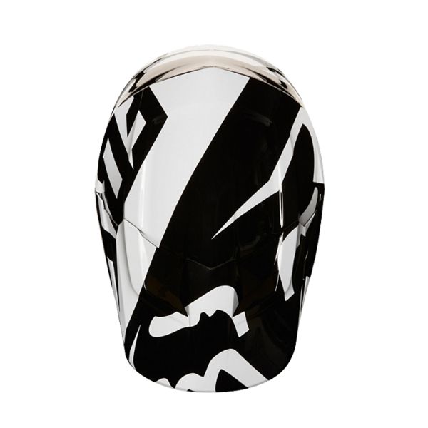 FOX V1 Race Black White