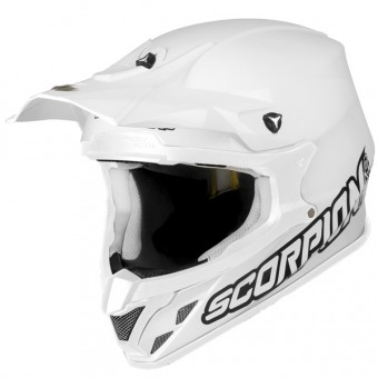Casque Cross Scorpion VX-20 Air Bianco Casque Cross Scorpion VX-20 Air Bianco
