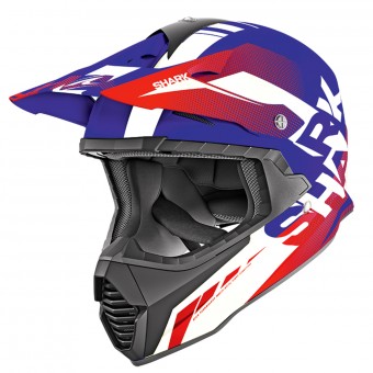 Casque Cross Shark Varial Anger BWR Casque Cross Shark Varial Anger BWR