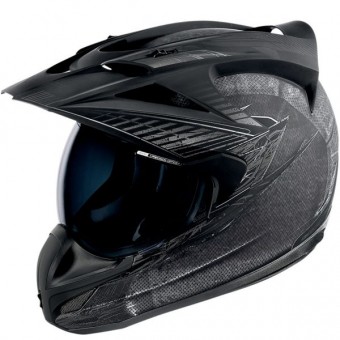 Casque Cross ICON Variant Battlescar Charcoal Casque Cross ICON Variant Battlescar Charcoal