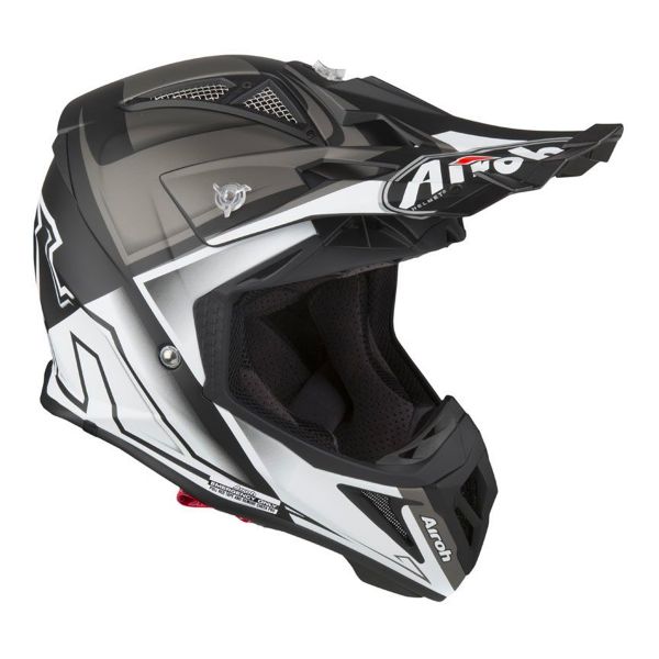 Airoh Aviator 2.2 Check Bianco Opaco