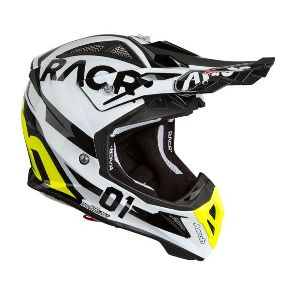 Airoh Aviator 2.2 Racr Nero Bianco Giallo