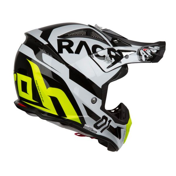 Airoh Aviator 2.2 Racr Nero Bianco Giallo