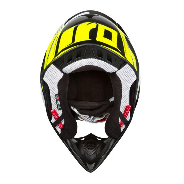 Airoh Aviator 2.2 Racr Nero Bianco Giallo