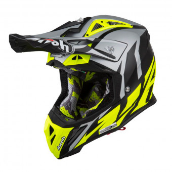 Cross Airoh Aviator 2.3 AMSS Great Giallo Opaco