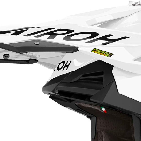 Airoh Aviator 3 Fim Colore Bianco Lucido