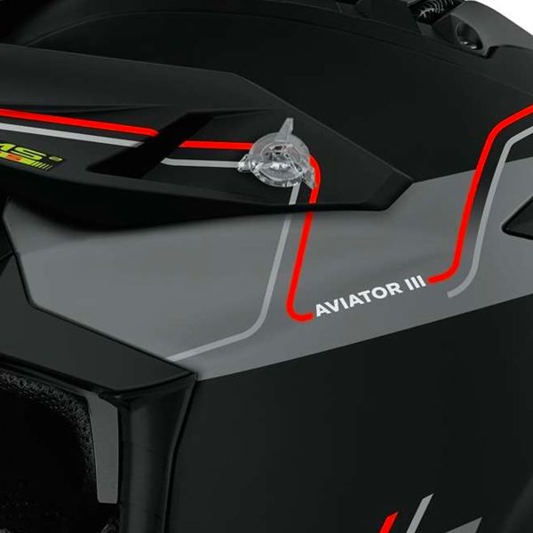 Airoh Aviator 3 Leader Arancione Opaco