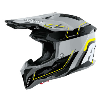 Cross Airoh Aviator 3 Leader giallo lucido