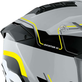 Airoh Aviator 3 Leader giallo lucido