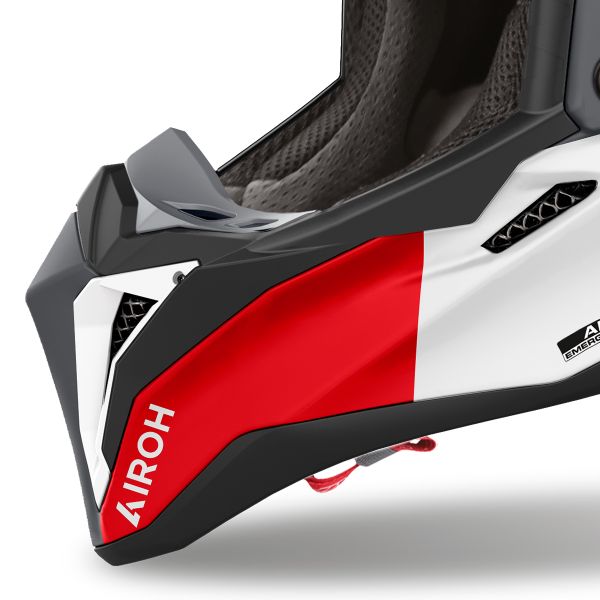 Airoh Aviator 3 Monarch Grey Red Matt