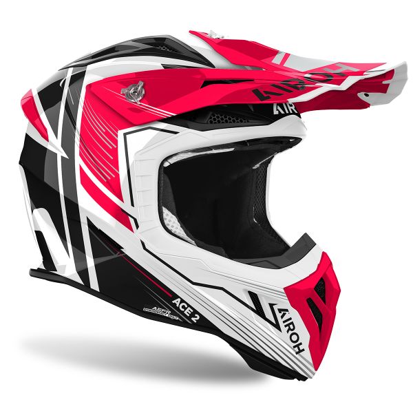 Airoh Aviator Ace 2 Engine Red