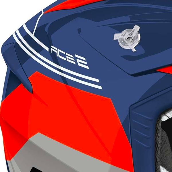 Airoh Aviatore Ace 2 Fury Ceruleo lucido