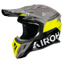 Casque Cross Airoh Aviator Ace 2 Giallo Furia Lucido