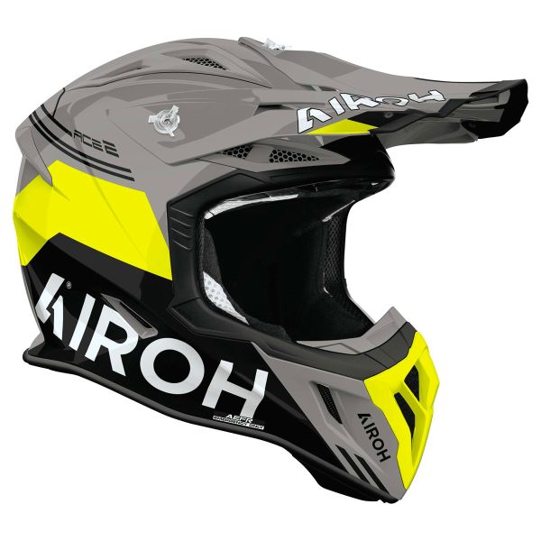 Airoh Aviator Ace 2 Giallo Furia Lucido