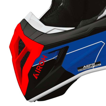 Airoh Aviatore Ace 2 Scudo Blu Rosso Lucido