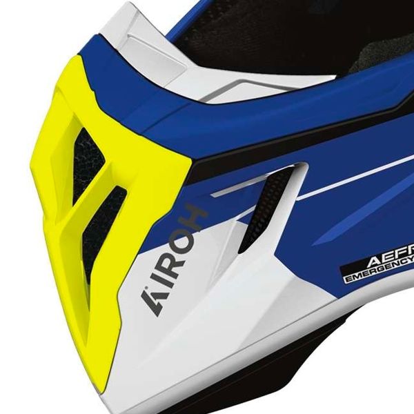 Airoh Aviator Ace 2 Scudo Blu Giallo