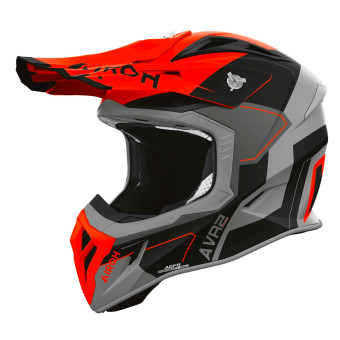 Cross Airoh Aviator Ace 2 Shield Arancione Opaco