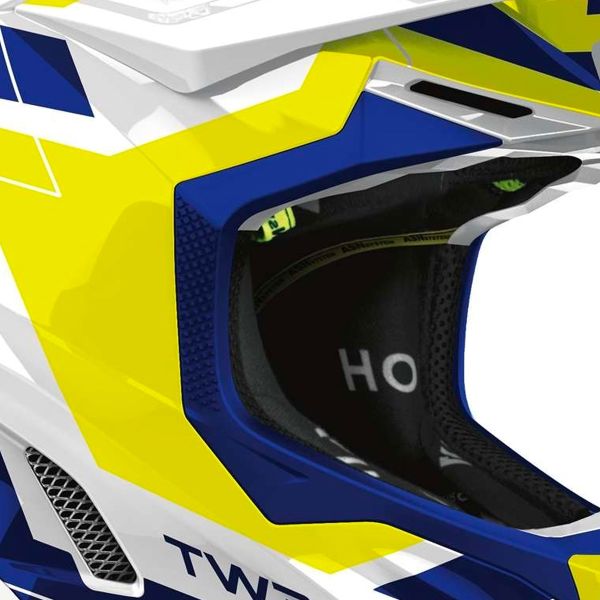 Airoh Twist 3 Dinastia blu giallo lucido