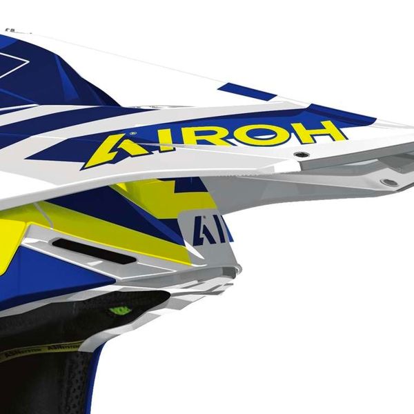 Airoh Twist 3 Dinastia blu giallo lucido