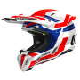 Casque Cross Airoh Twist 3 Dynasty Rosso Blu Lucido