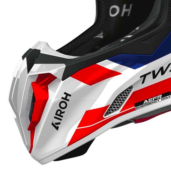 Airoh Twist 3 Dynasty Rosso Blu Lucido