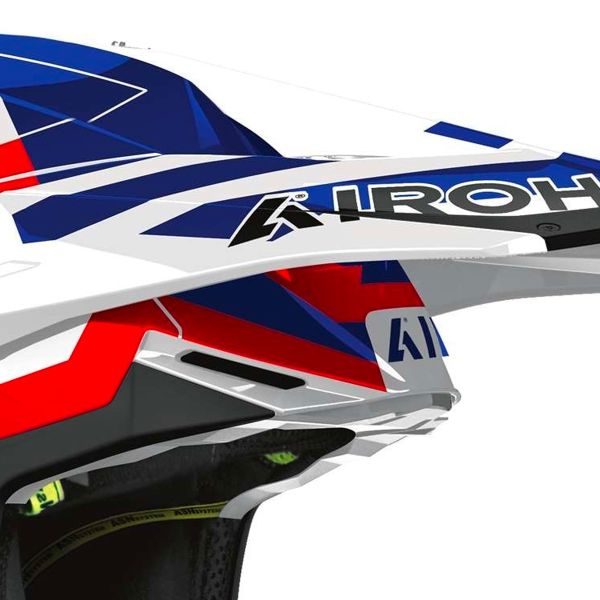 Airoh Twist 3 Dynasty Rosso Blu Lucido