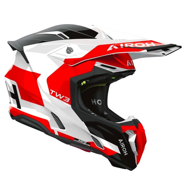 Airoh Twist 3 Rosso fantasia lucido