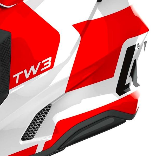 Airoh Twist 3 Rosso fantasia lucido