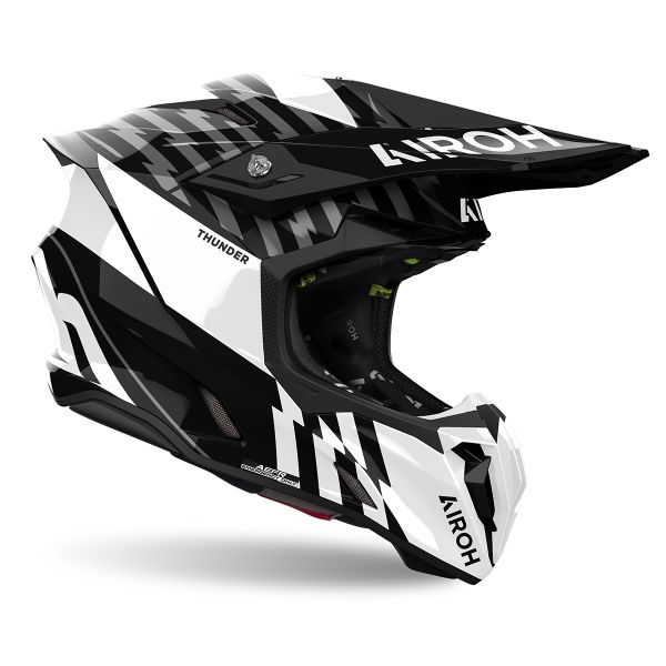 Airoh Twist 3 Thunder Black White