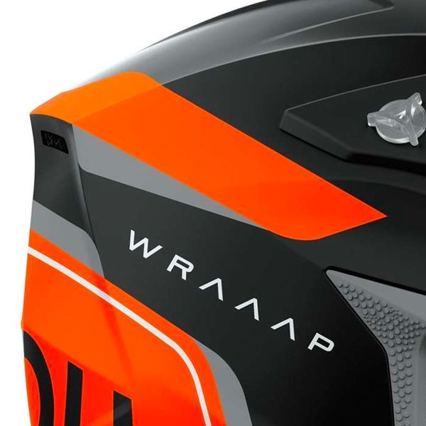 Airoh Wraaap Conquer Arancione Opaco