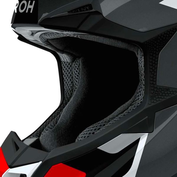 Airoh Wraaap Conquer Red Gloss