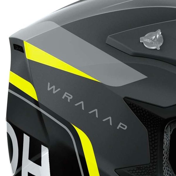 Airoh Wraaap Conquer Giallo Opaco