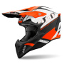 Casque Cross Airoh Wraaap Feel Orange Matt