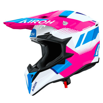 Cross Airoh Wraaap Vision Rosa Lucido