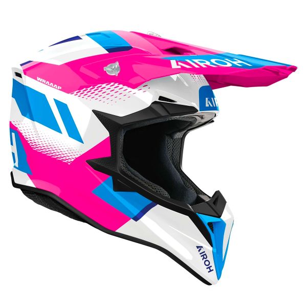 Airoh Wraaap Vision Rosa Lucido