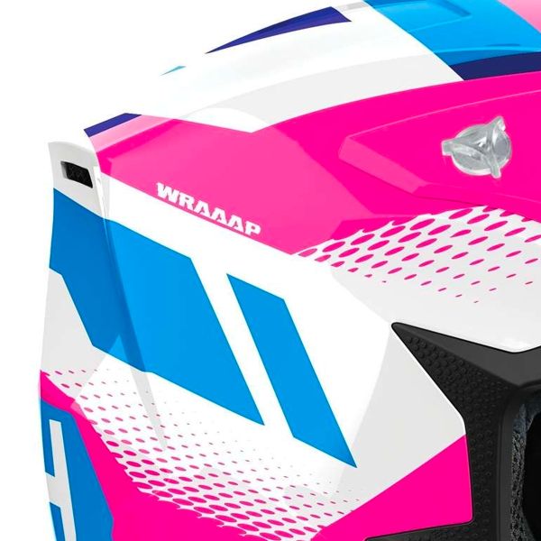 Airoh Wraaap Vision Rosa Lucido